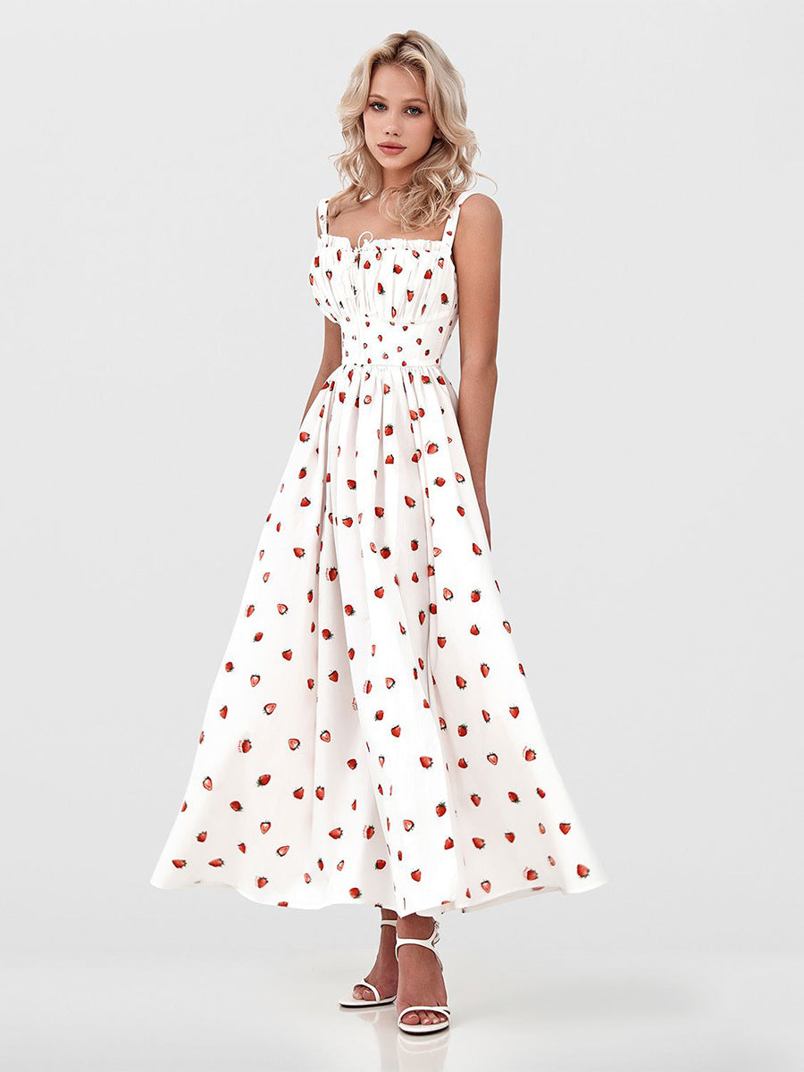 Side Split Maxi Dress Floral Off Shoulder Beach Outfit