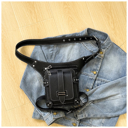Waist Bag for Women with Thigh Strap and Crossbody Carry