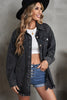 Oversized Washed Denim Jacket Women Streetwear