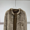 Women’s Genuine Sheepskin Fur Coat