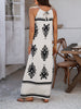 Women Sundress Maxi Sleeveless Halter Summer Dress