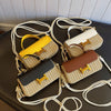 Leather Flap Straw Purses For Summer