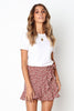 Ruffle Hem mini skirt Summers Beach