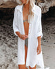 Women's Oversized Shirt With Tie Hem