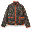Women’s Floral Quilted Cotton Coat Lightweight Padded Jacket