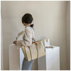 Boho Canvas Bucket Bag for Women