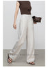 Casual Slacks with high waist summer drape