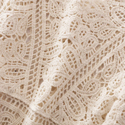 Crochet lace openwork camisole vest top