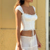 women's ruffled long frilly skirts