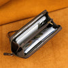 Men’s Genuine Leather Dragon Wallet with Long Card Storage