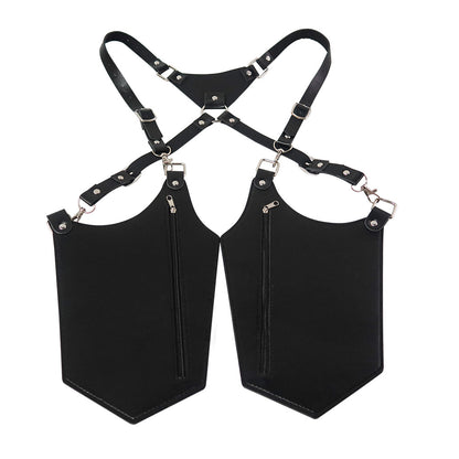 PU Leather Underarm Holster Bag for Men and Women