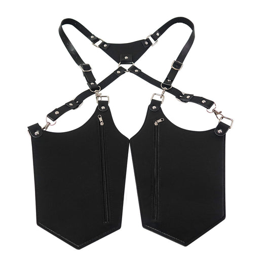PU Leather Underarm Holster Bag for Men and Women