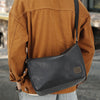 Genuine Leather Men’s Messenger Crossbody Bag