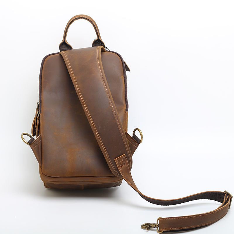 Genuine Leather Crossbody Belt Bum Bags