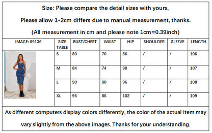 Sleeveless Button Front Denim Midi Dress