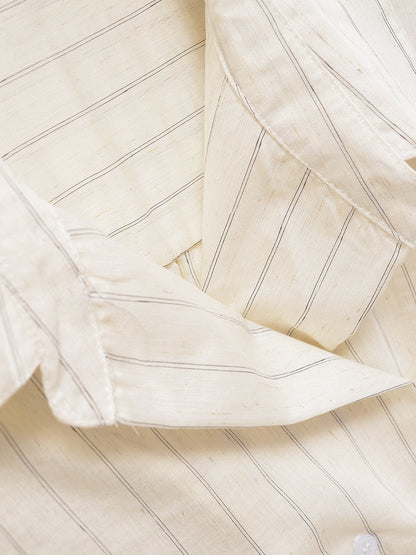 Oversized Striped Long Sleeve Shirt