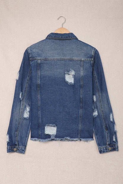 Lightweight denim jacket for ladies