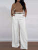 Soft straight leg women's pants