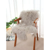 Genuine Sheepskin Rug with Curly Wool for Sofas and Chairs