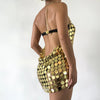Metal Chain Sequin Festival Dress & Skirt Set 4