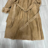 Women’s Cashmere Fur Mid-Length Trench Coat