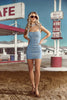 Slim Sleeveless Denim Dress Women Bodycon Fit