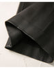 Women’s Brown Stretch Leather Pants High Waisted