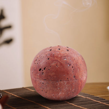 Natural Marble Aromatherapy Burner Stone Incense & Fragrance Diffuser