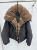 Fur Collar Jacket for Women with Detachable Fox Fur and Down 5 S
