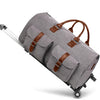 Garment Bag with Wheels for Convertible Suit Travel Storage