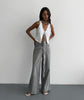 Casual Knotted Crop Tank Tops For Women