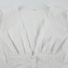 Tie Neck Short Sleeve Blouse