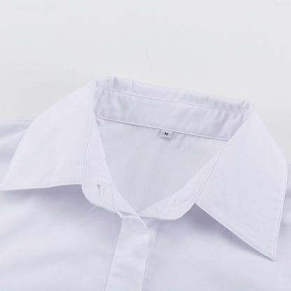 Women's Half Placket Ruffle Blouse