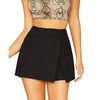 Women Wrap Summer Skorts with Side Slit
