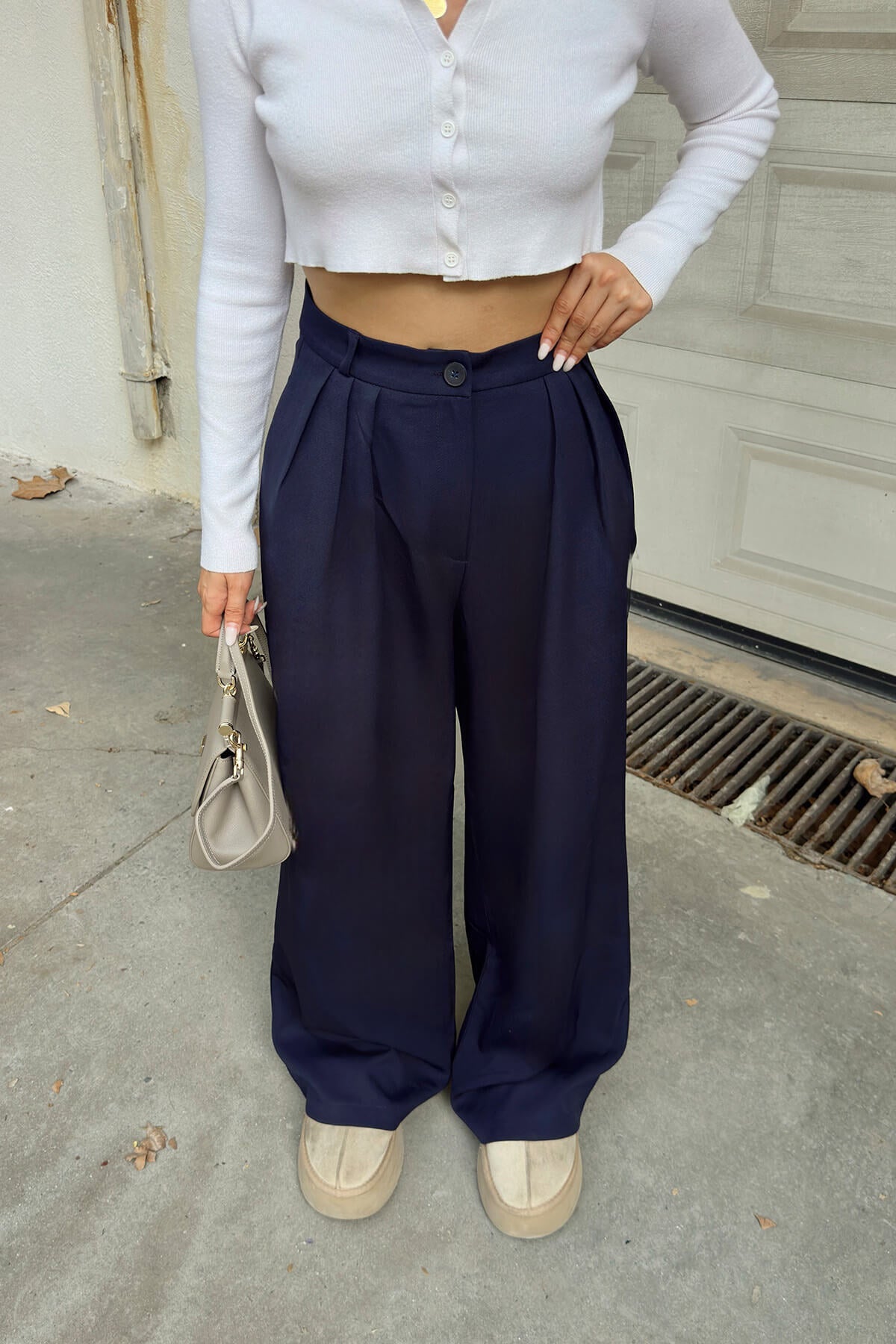 wide leg bell bottom dress pants women's