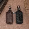 crocodile leather key pouch