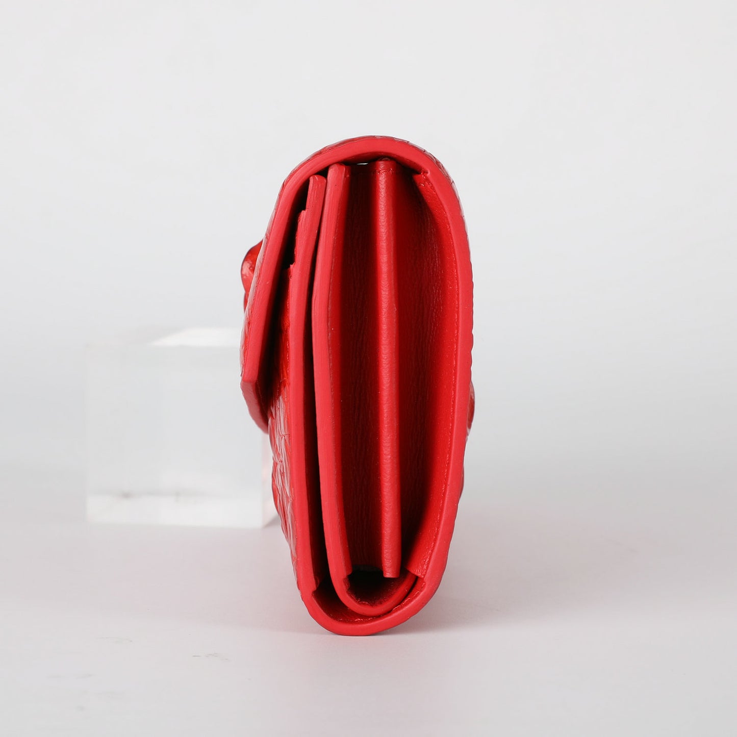 Women Crocodile Leather Wallet Long Clutch Purse