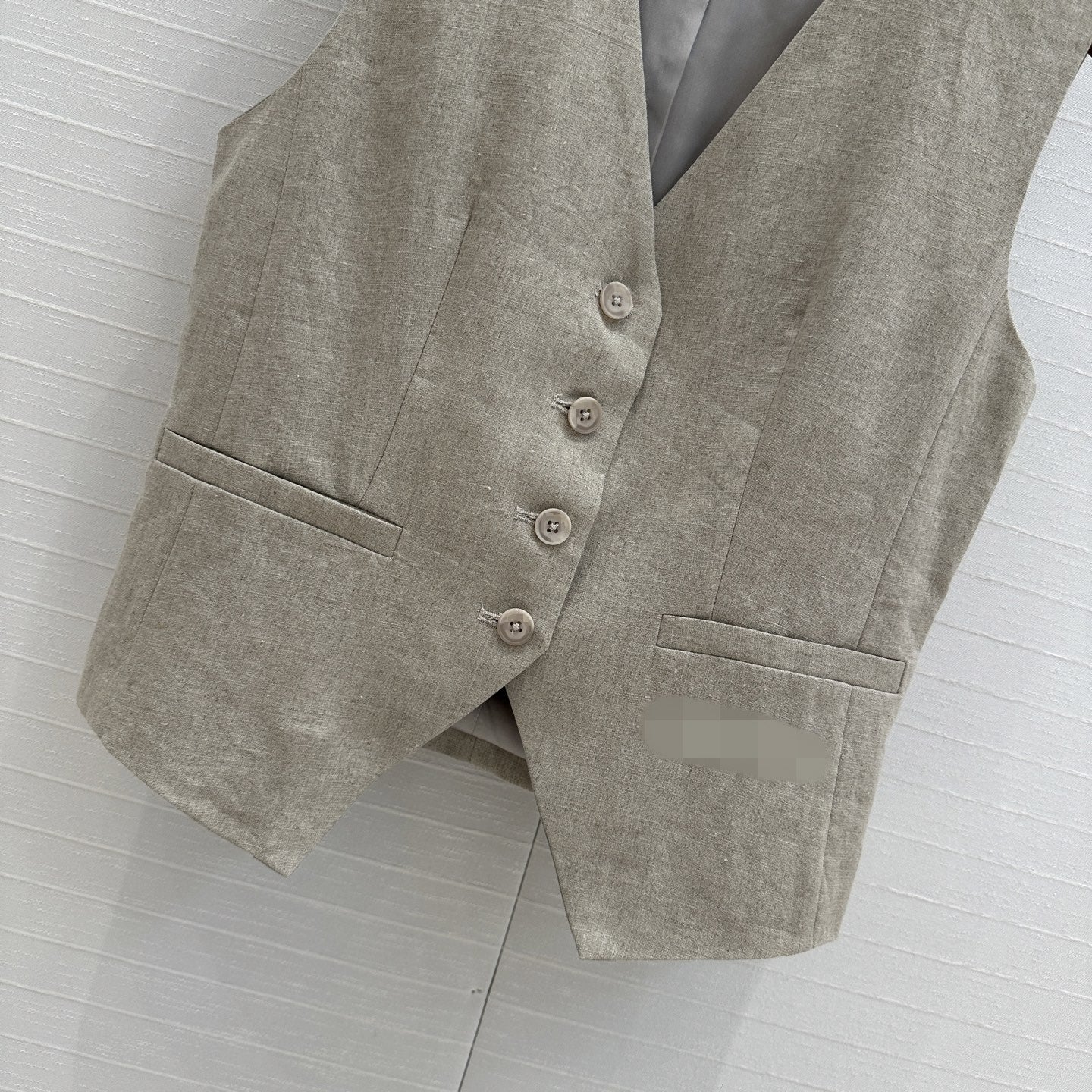 Women's Summer Casual Business Vest Cotton And Linen