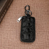 crocodile leather key pouch