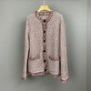 Women Cashmere Wool Cardigan and Knitted Vest Set