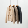 Women’s Heavyweight Cashmere Knit Cardigan Jacket