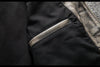 Washed distressed cowhide leather riding vest