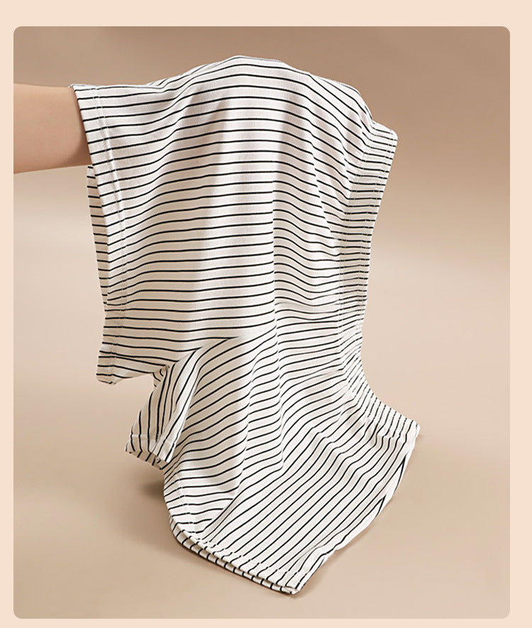 Casual Striped Summer Shorts Women