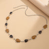 Women’s Brown Teardrop Resin Waist Chain