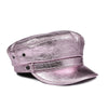 Women’s Genuine Leather Captain Hat