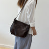 Women Genuine  Leather Office Messenger Bag