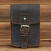Men’s Leather Waist Bag Genuine Leather Phone Holder