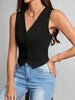 Women Causal Work Vest Blazer