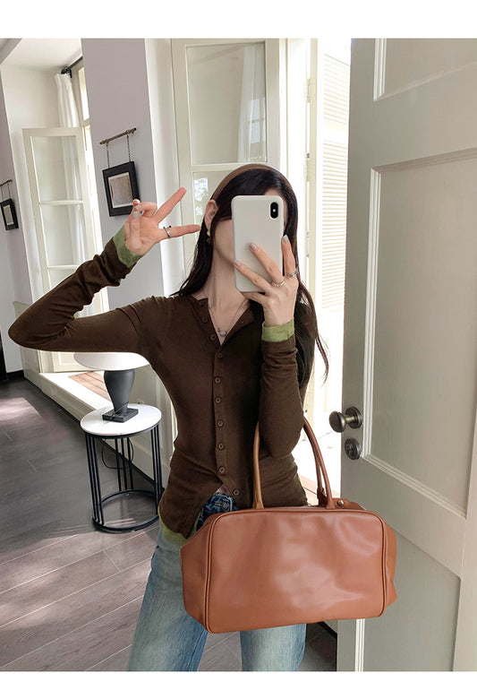 Long Sleeves Slim Fit Women Summer Top