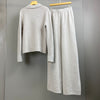Women’s Real Cashmere Sweater and Pants Lounge Set